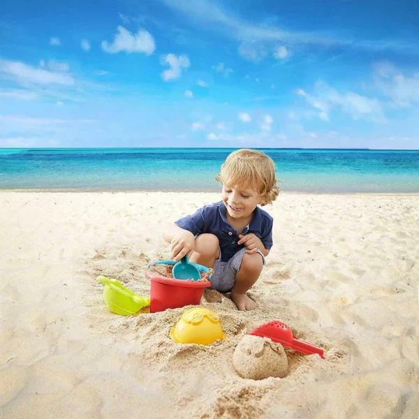 Haba 5 Piece Basic Sand Toys Set - Image 2