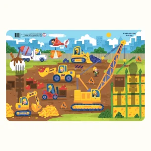 Construction Work Site Placemat