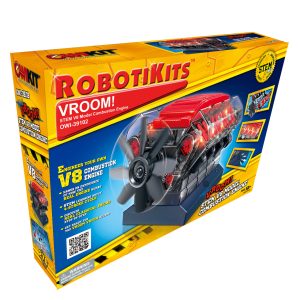 VROOM! STEM V8 Model Combustion Engine