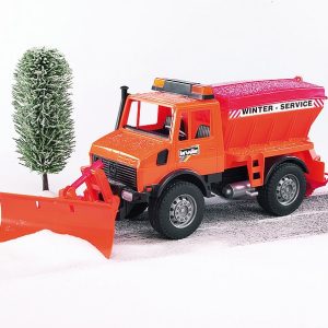 MB Unimog Snowplow with Sander