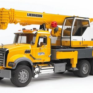 Mack Granite Truck with Liebherr Crane